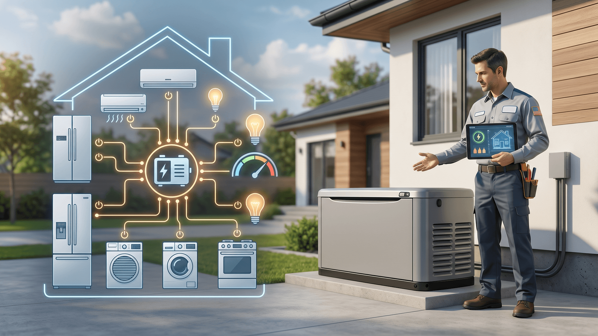 What Size Whole House Generator Do I Need in Columbus, Ohio? (2026 Sizing Guide)