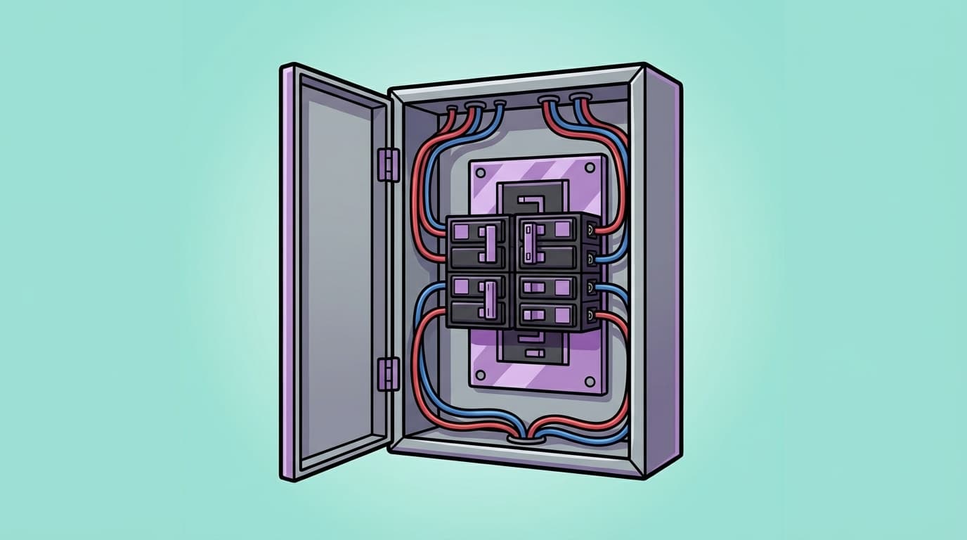 Electric Medic professional performing Subpanel Installation for customer in Columbus OH