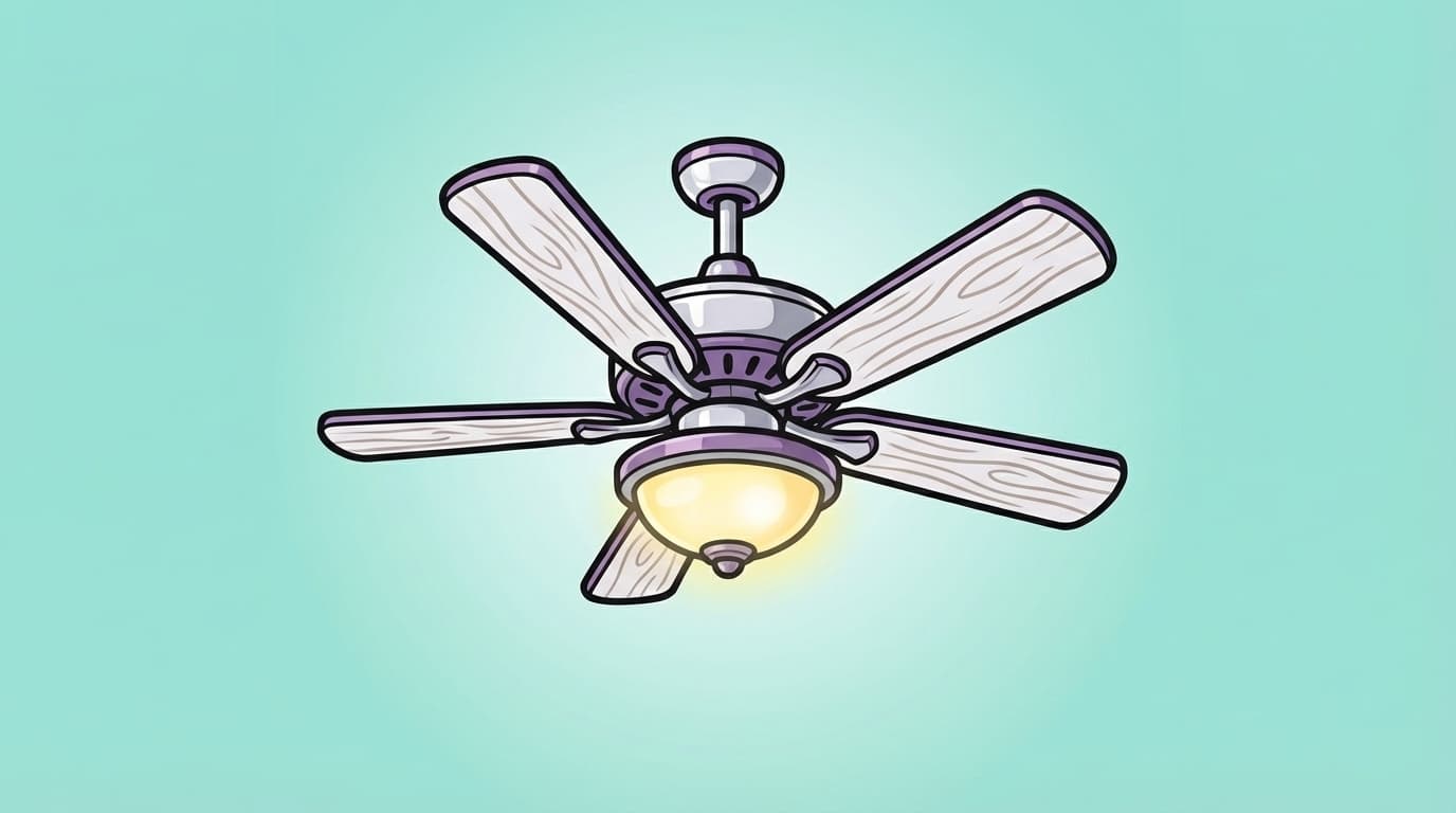 Electric Medic professional performing Ceiling Fan Installation for customer in Columbus OH