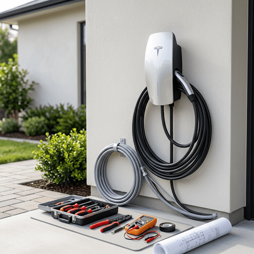 Tesla Charger Installation