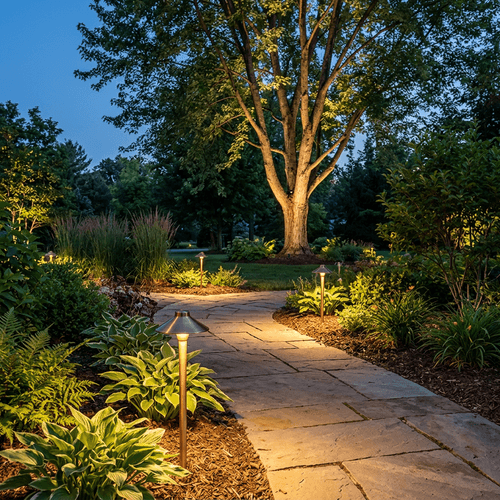 Landscape Lighting Installation