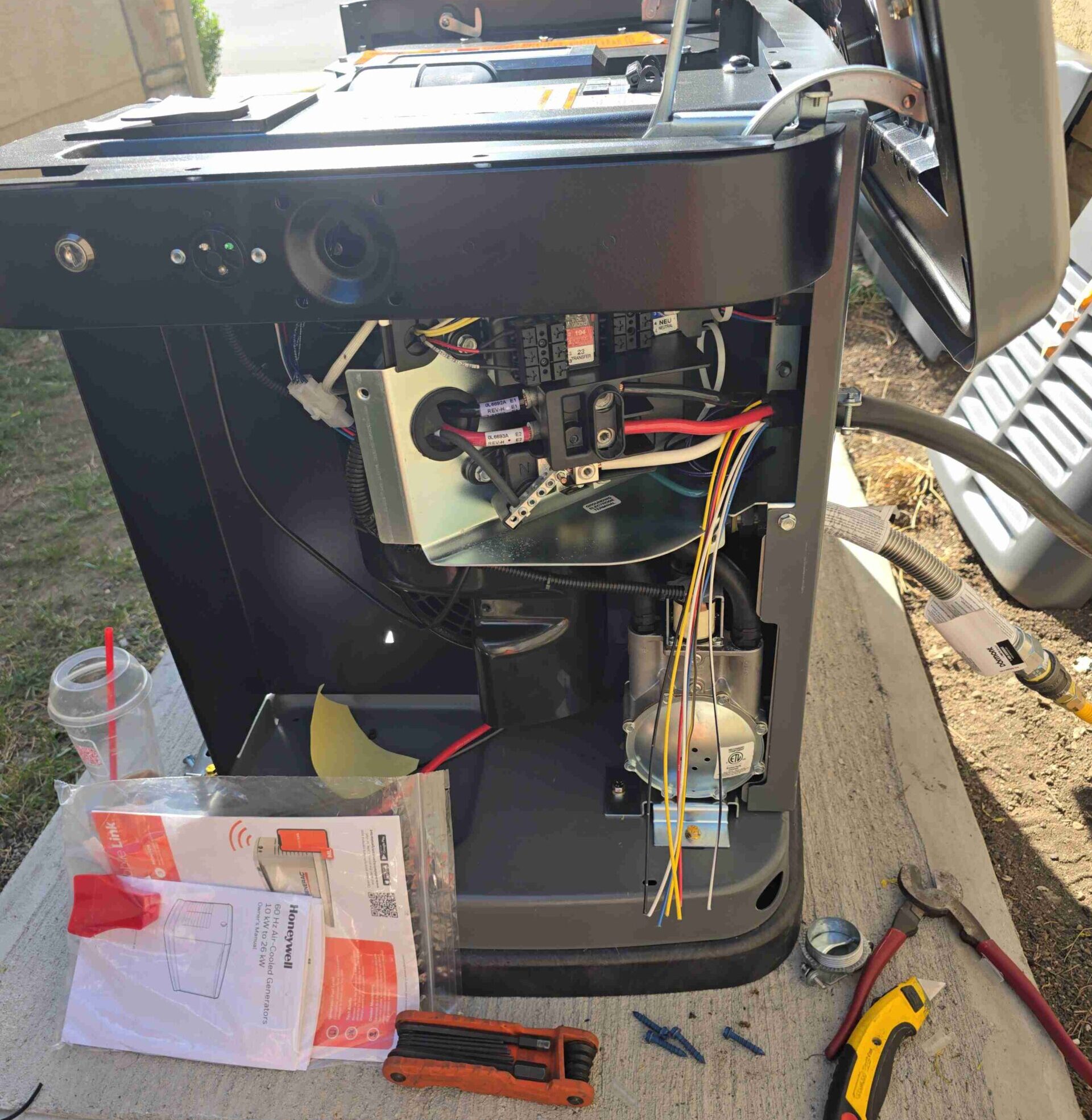 Generator installation