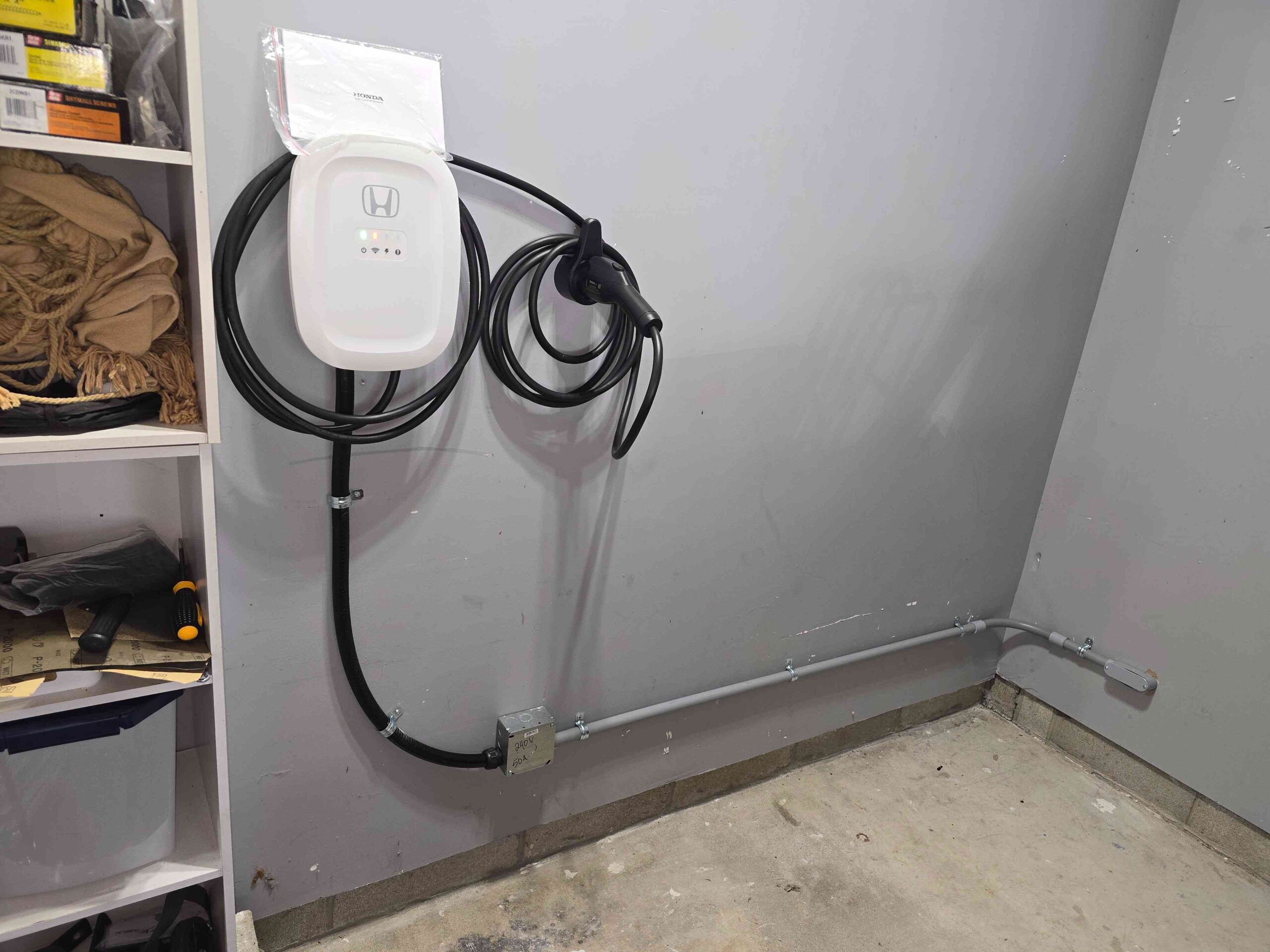 ev charger rebate
