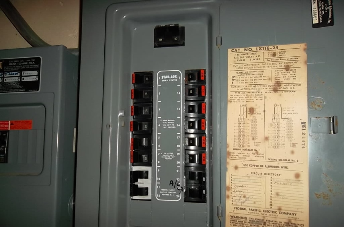federal pacific electrical panel