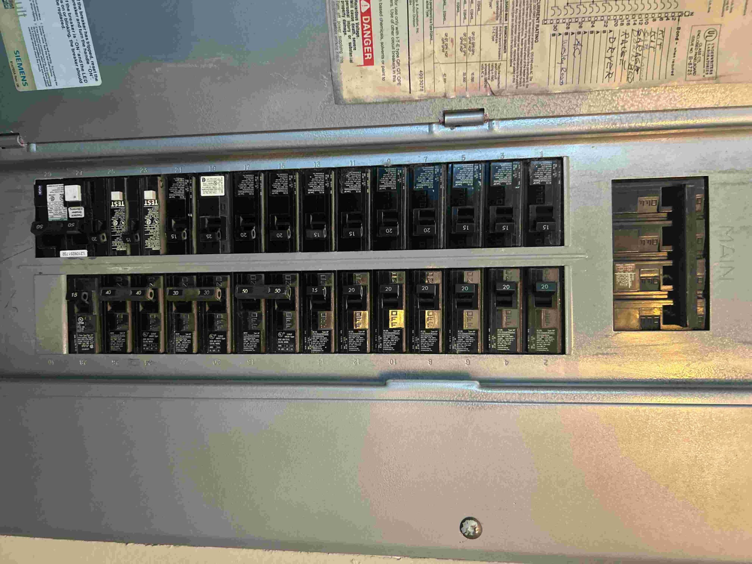 electrical panel upgrade